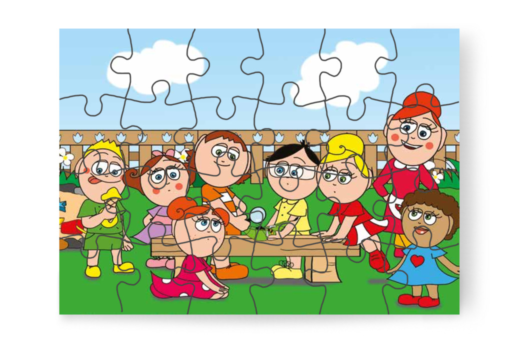 Tamás megkérdezi segíthetnek-e – Tamás és a darázs puzzle, 24 darab [TC09-18-P24]