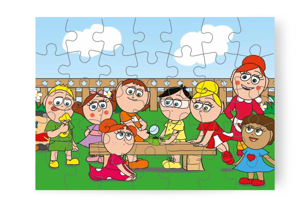 Tamás megkérdezi segíthetnek-e – Tamás és a darázs puzzle, 35 darab [TC09-18-P35]