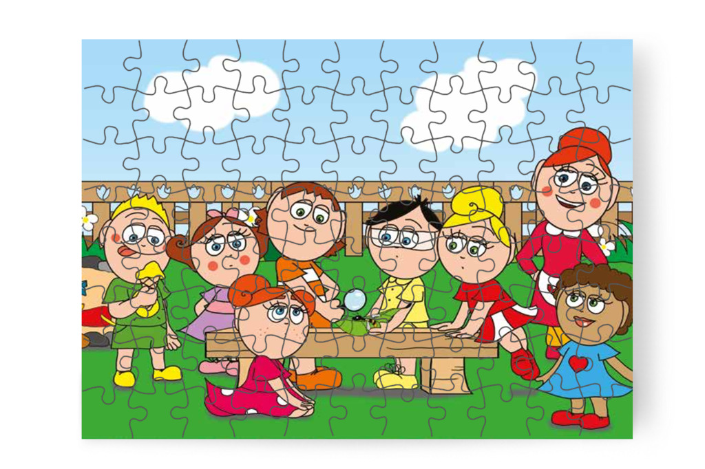 Tamás megkérdezi segíthetnek-e – Tamás és a darázs puzzle, 88 darab [TC09-18-P88]