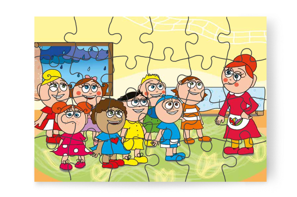 Klára nem örül a rajzversenynek – Klára rajzol puzzle, 24 darab [TC12-04-P24]