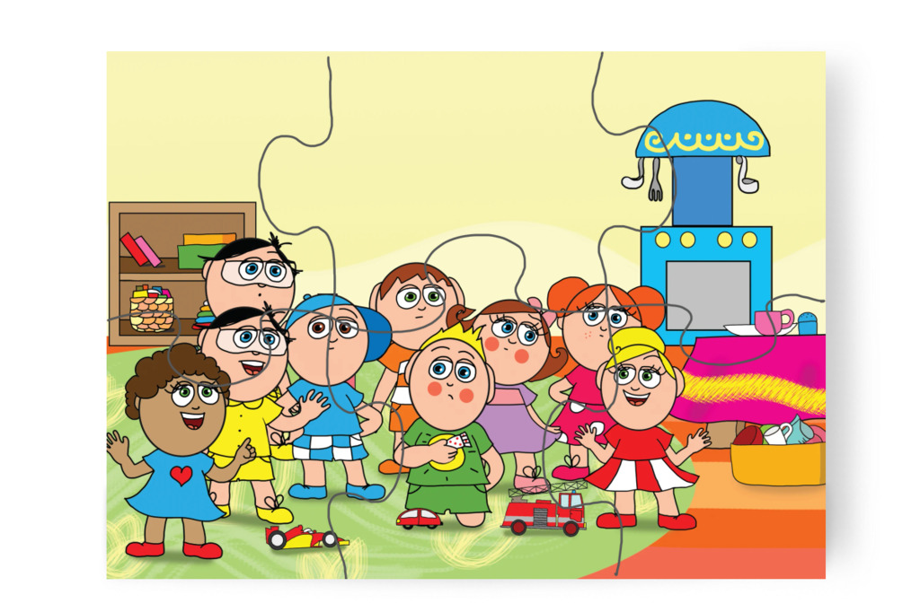 Mindenki kér a Túró Rudiból – A Jutalom Rudi puzzle, 6 darab [TC03-06-P06]