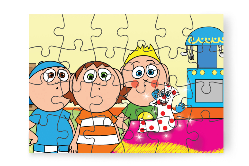 Életre kel a Túró Rudi – A Jutalom Rudi puzzle, 24 darab [TC03-14-P24]