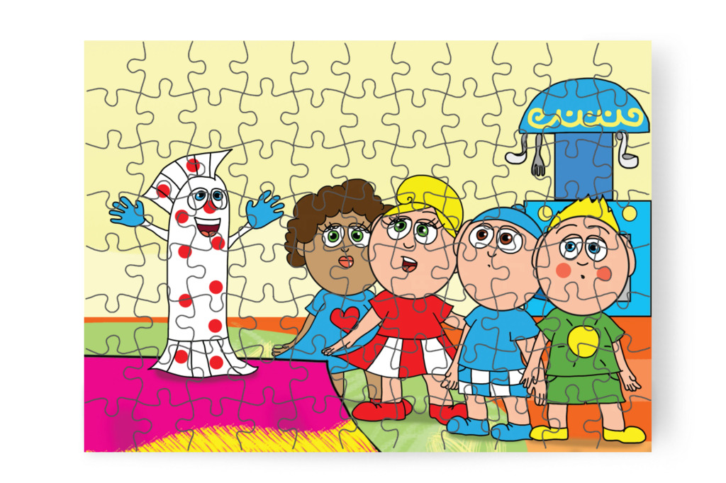 Mit jelent Jutalom Rudinak lenni? – A Jutalom Rudi puzzle, 88 darab [TC03-17-P88]
