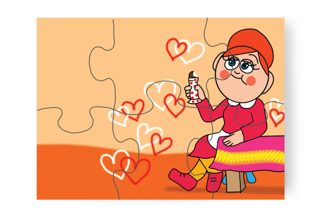 Teljesül a Jutalom Rudi vágya – A Jutalom Rudi puzzle, 6 darab [TC03-23-P06]