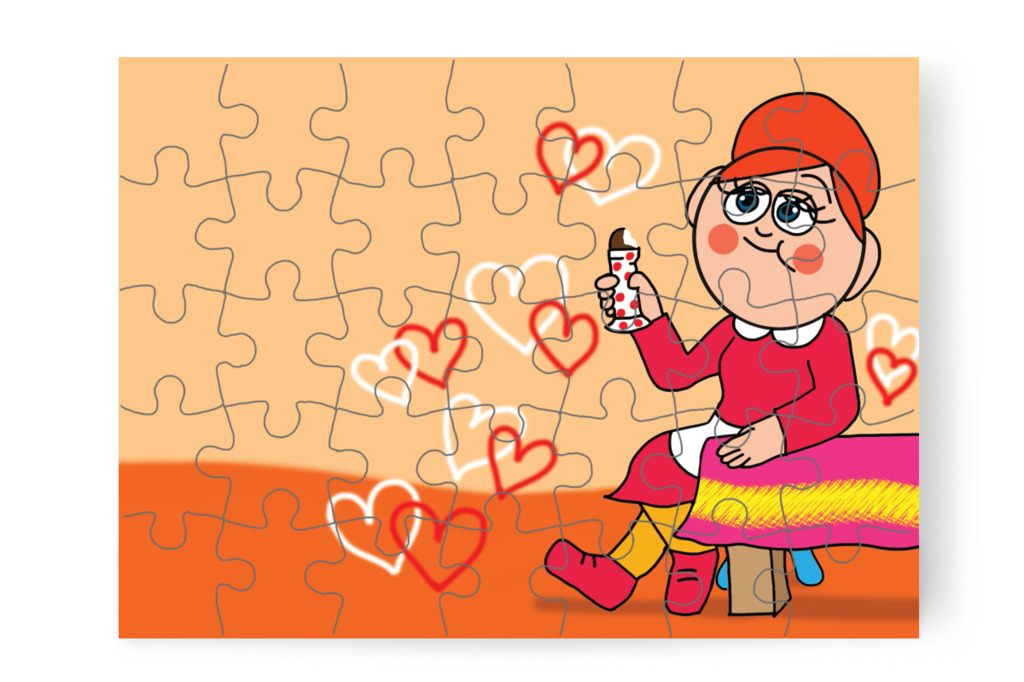 Teljesül a Jutalom Rudi vágya – A Jutalom Rudi puzzle, 35 darab [TC03-23-P35]