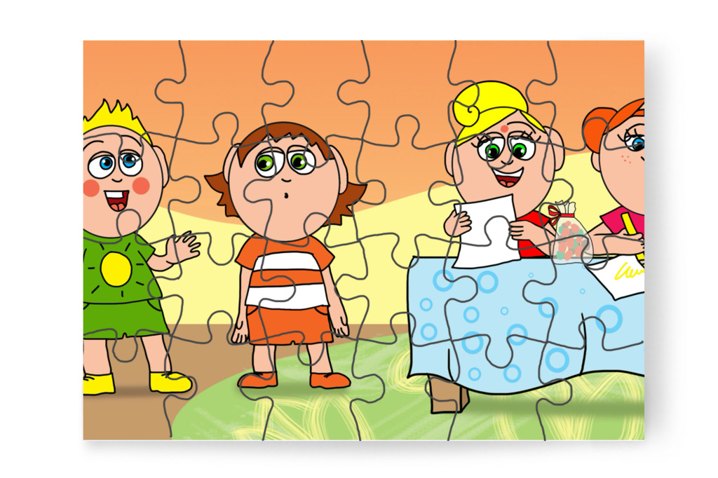 Patrik rosszra gondol – Ádám és az elveszett Mikulás-csomag puzzle, 24 darab [TC48-23-P24]