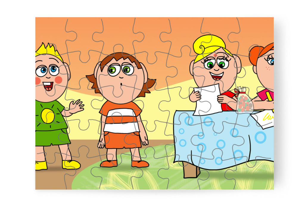 Patrik rosszra gondol – Ádám és az elveszett Mikulás-csomag puzzle, 35 darab [TC48-23-P35]