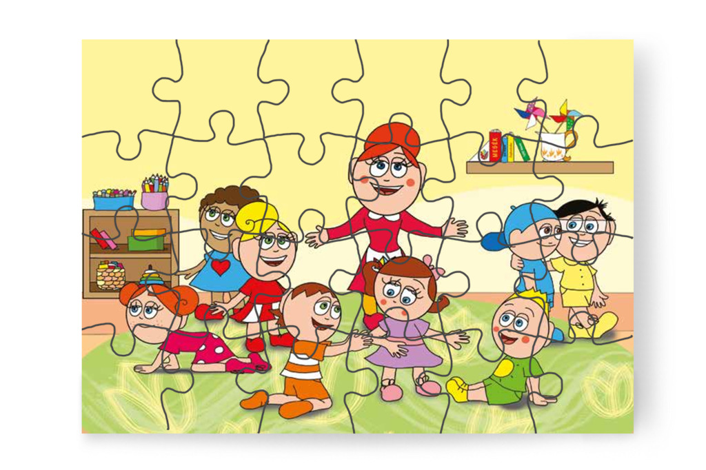 A gyerekek játszani indulnak – Patrik és a pisi ügy puzzle, 24 darab [TC13-02-P24]