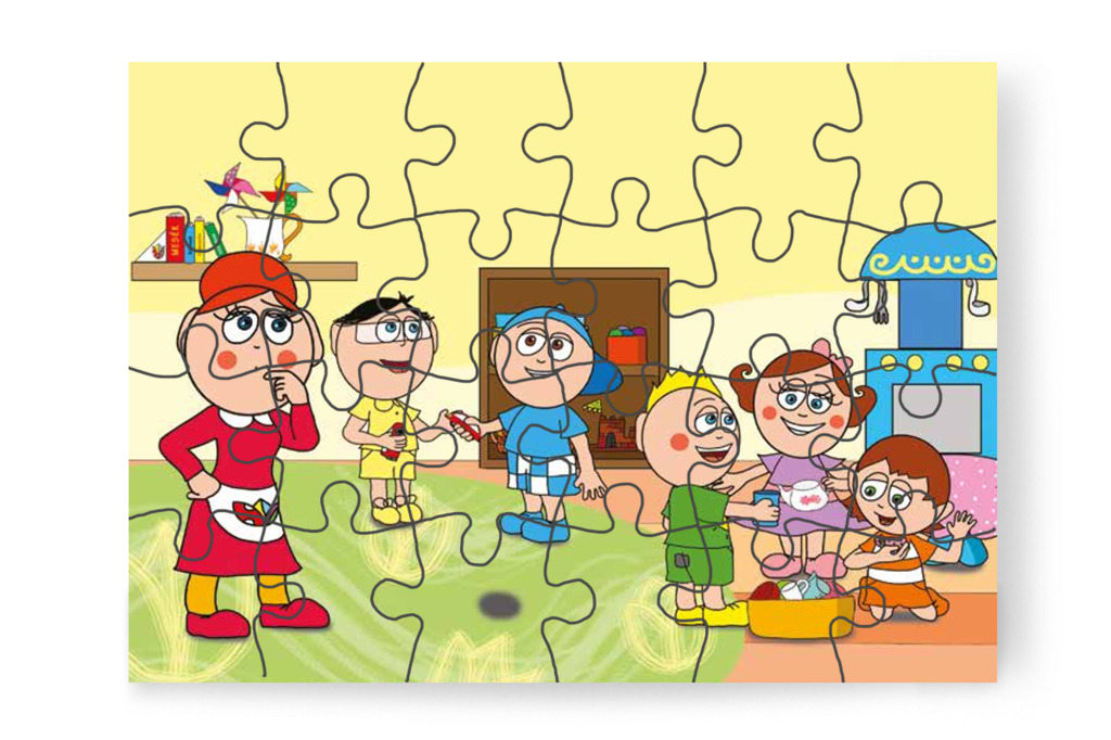Óvónéni Patrikhoz lép – Patrik és a pisi ügy puzzle, 24 darab [TC13-04-P24]