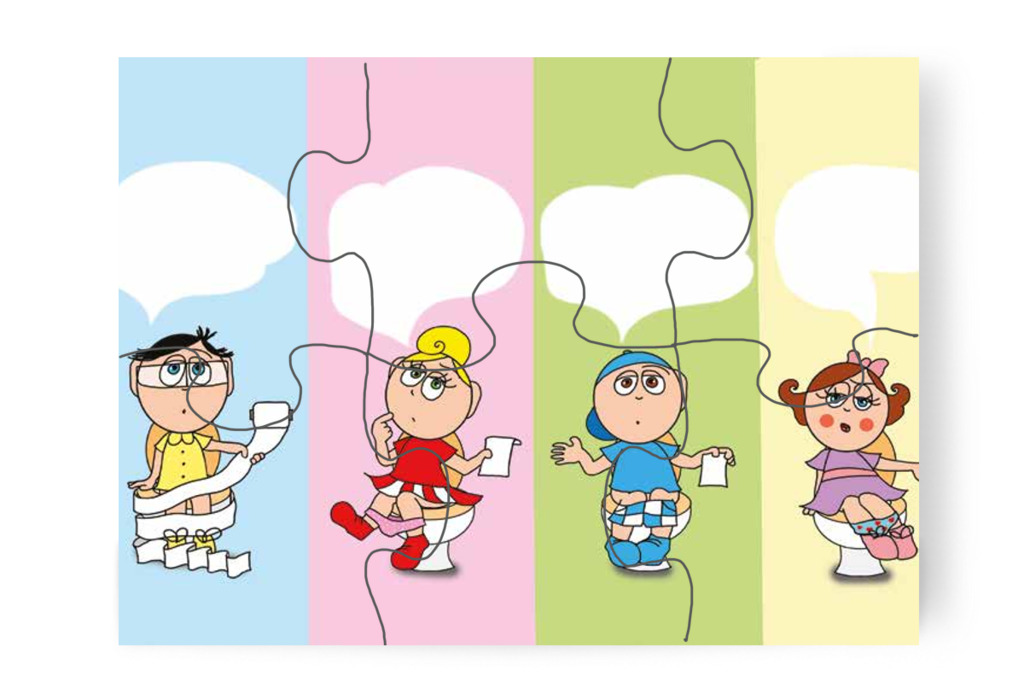 A gyerekek elmondják, mitől tartanak – Patrik és a pisi ügy puzzle, 6 darab [TC13-15-P06]