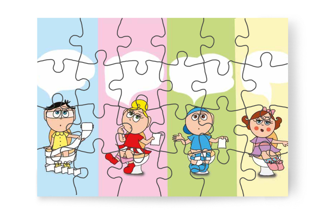 A gyerekek elmondják, mitől tartanak – Patrik és a pisi ügy puzzle, 24 darab [TC13-15-P24]