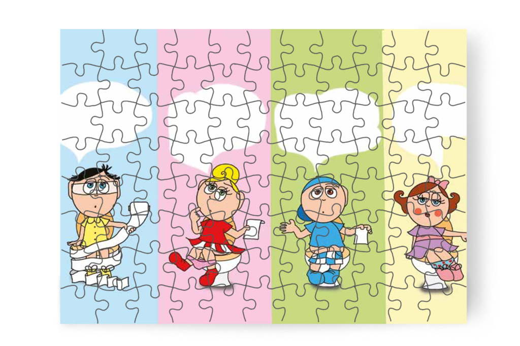 A gyerekek elmondják, mitől tartanak – Patrik és a pisi ügy puzzle, 88 darab [TC13-15-P88]