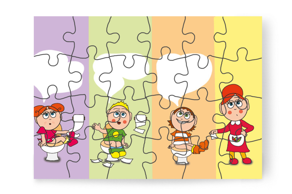 Klára, Patrik és Ádám is megszólal – Patrik és a pisi ügy puzzle, 24 darab [TC13-16-P24]