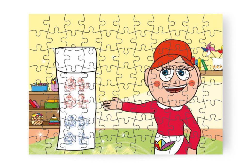 A varázspapír megmutatja a sorrendet – Patrik és a pisi ügy puzzle, 88 darab [TC13-19-P88]