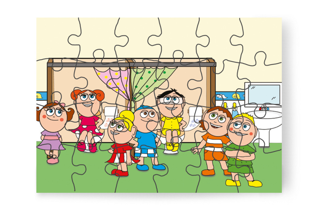 Mindenki egy kicsit bátrabb lesz – Patrik és a pisi ügy puzzle, 24 darab [TC13-21-P24]