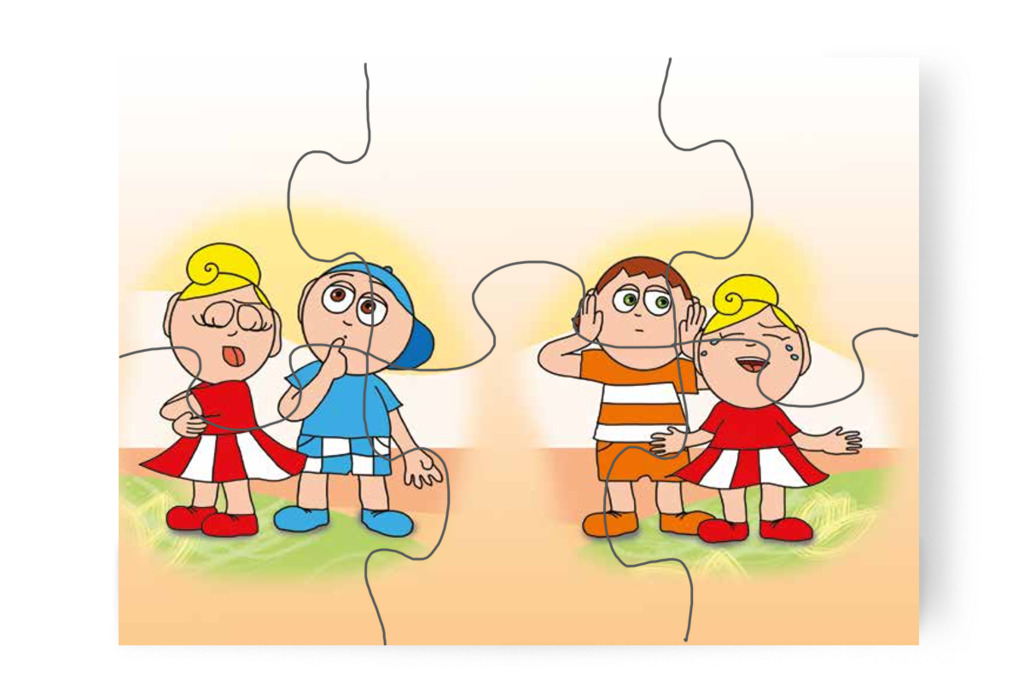 Kata egész délelőtt nyűgös – Katának hiányzik az anyukája puzzle, 6 darab [TC14-10-P06]