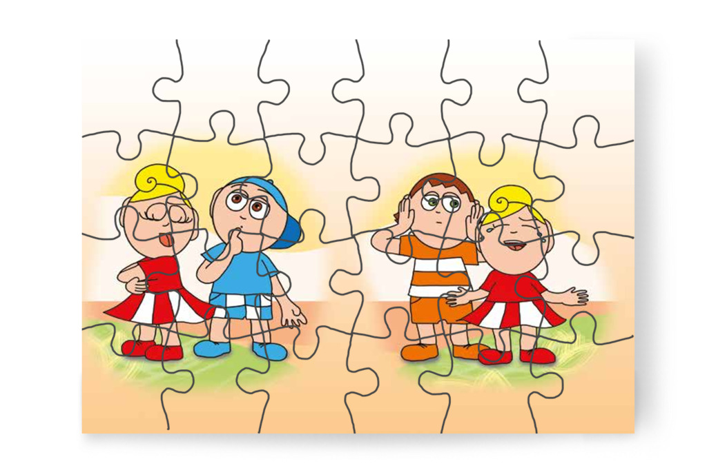 Kata egész délelőtt nyűgös – Katának hiányzik az anyukája puzzle, 24 darab [TC14-10-P24]