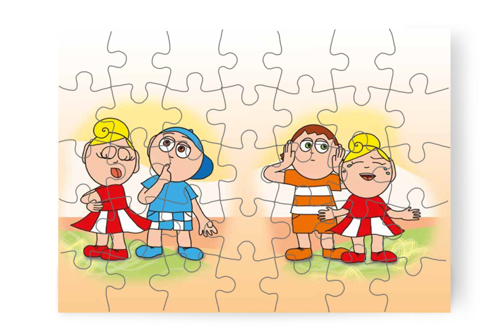 Kata egész délelőtt nyűgös – Katának hiányzik az anyukája puzzle, 35 darab [TC14-10-P35]