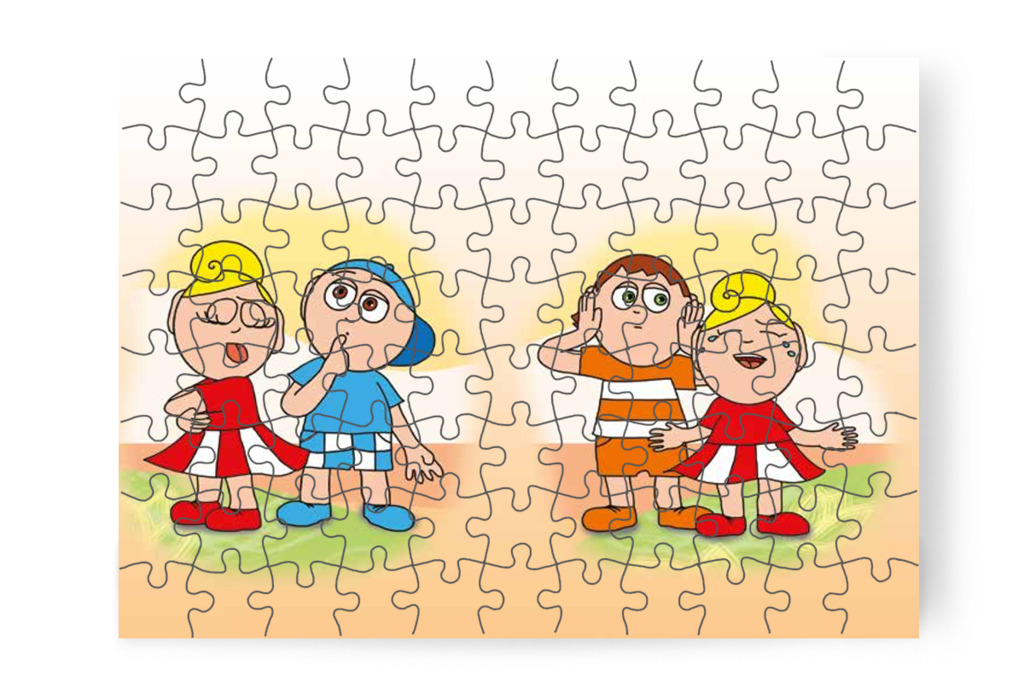 Kata egész délelőtt nyűgös – Katának hiányzik az anyukája puzzle, 88 darab [TC14-10-P88]