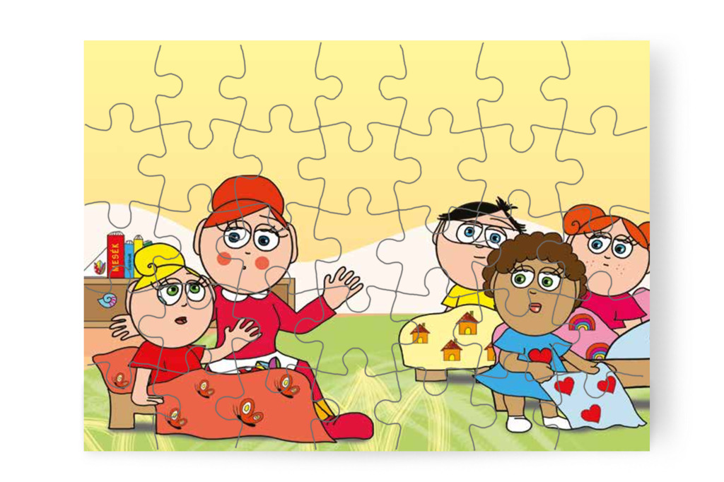 Kata elmondja, hogy hiányzik az anyukája – Katának hiányzik az anyukája puzzle, 35 darab [TC14-12-P35]