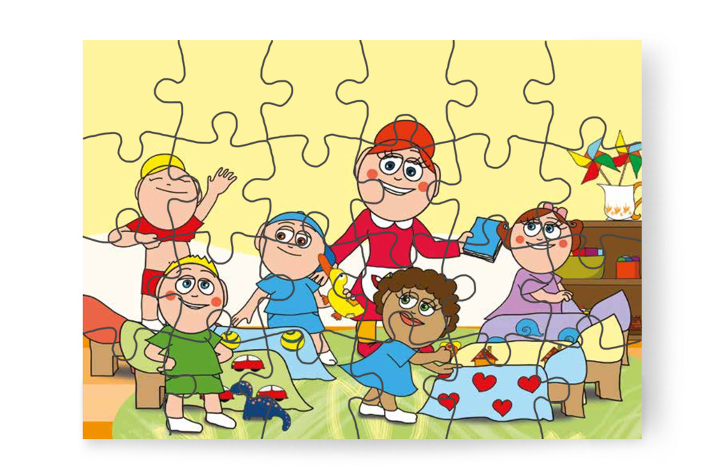 Dolly a cumival alszik el – Dolly és a cumi puzzle, 24 darab [TC17-02-P24]