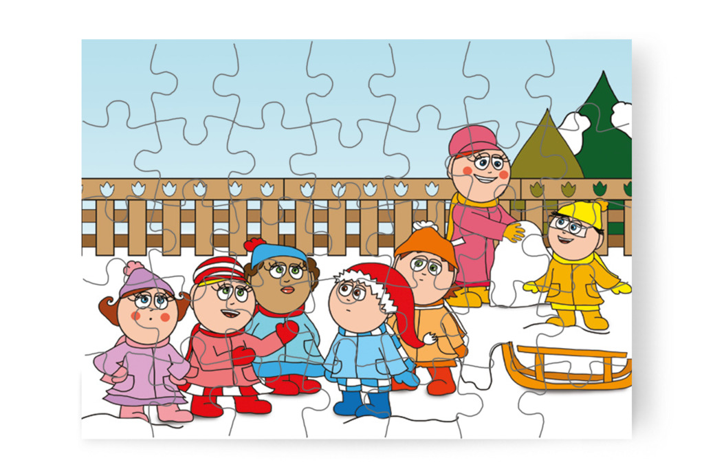 Patrik cumija savanyú ízű lett – Dolly és a cumi puzzle, 35 darab [TC17-17-P35]