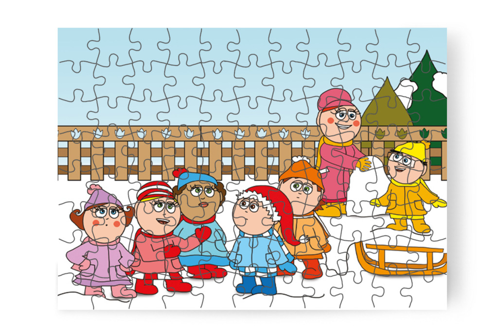 Patrik cumija savanyú ízű lett – Dolly és a cumi puzzle, 88 darab [TC17-17-P88]