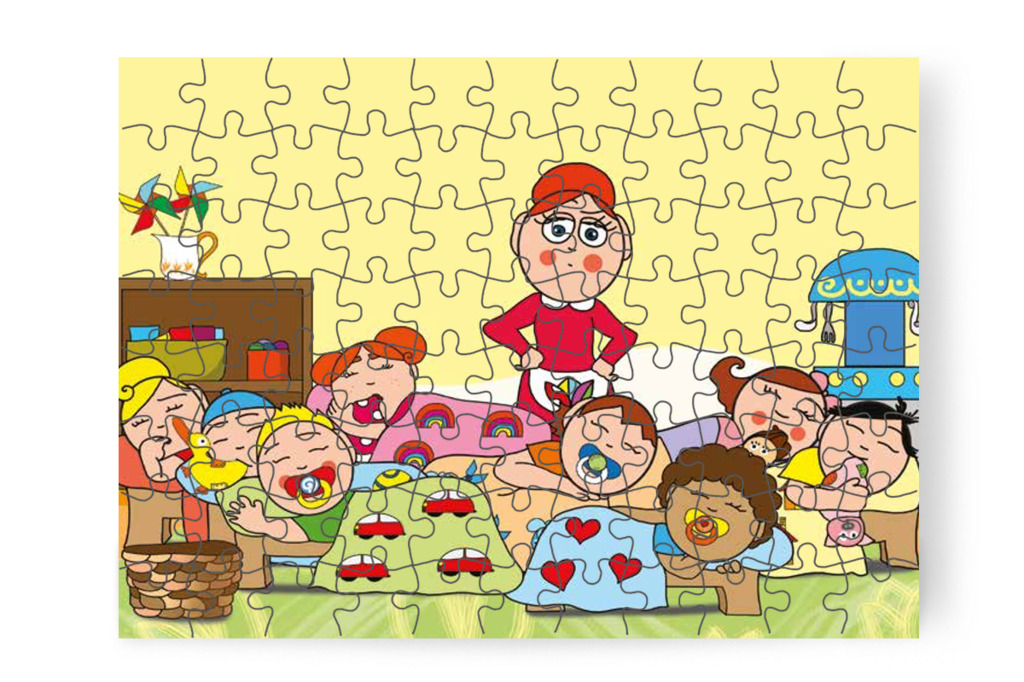 Patrik gumicukorízű cumit kérne – Dolly és a cumi puzzle, 88 darab [TC17-22-P88]