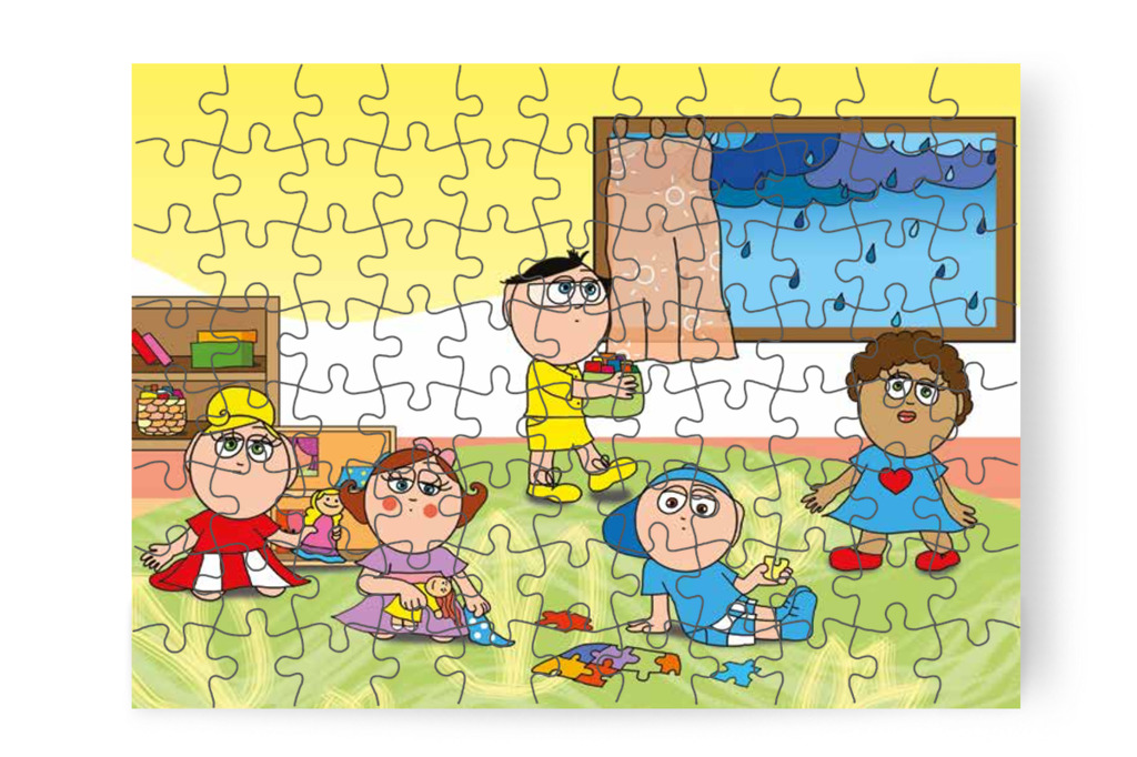 Borongós nap a Tulipán Csoportban – Egy hisztis nap puzzle, 88 darab [TC18-01-P88]