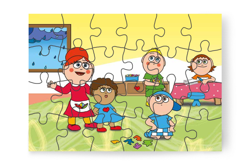 Óvónéni bocsánatkérésre kéri Márkyt – Egy hisztis nap puzzle, 24 darab [TC18-06-P24]