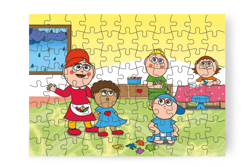 Óvónéni bocsánatkérésre kéri Márkyt – Egy hisztis nap puzzle, 88 darab [TC18-06-P88]