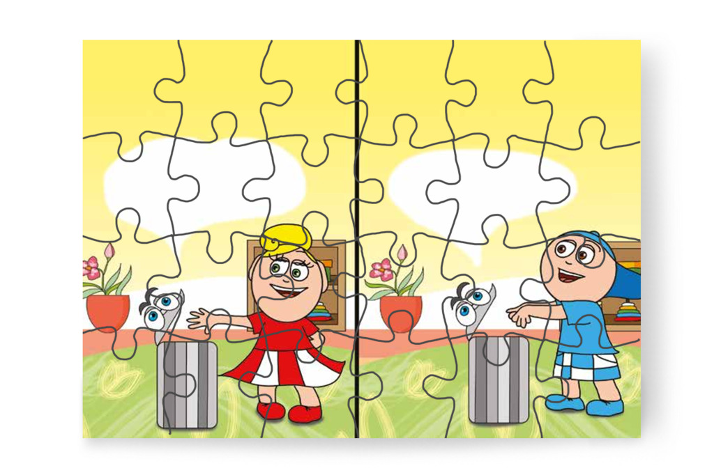 Márky is a Hisztikuka elé áll – Egy hisztis nap puzzle, 24 darab [TC18-18-P24]