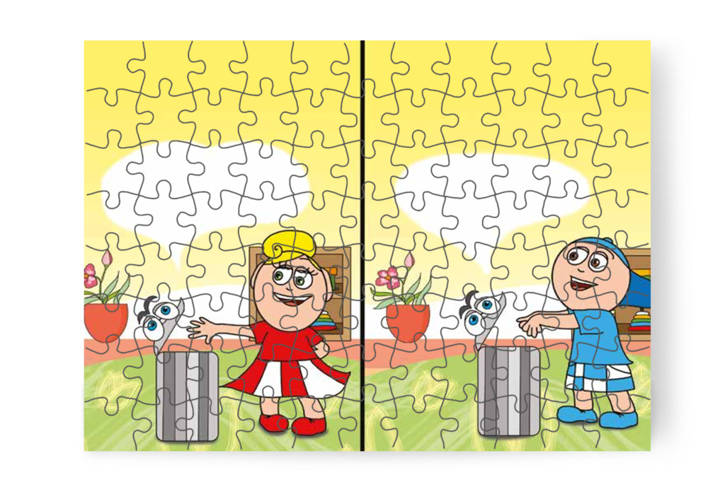 Márky is a Hisztikuka elé áll – Egy hisztis nap puzzle, 88 darab [TC18-18-P88]
