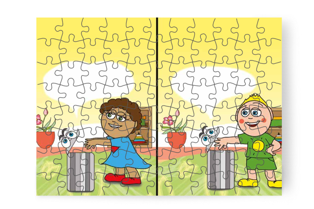 Dolly és Patrik is megszabadul a hisztitől – Egy hisztis nap puzzle, 88 darab [TC18-19-P88]