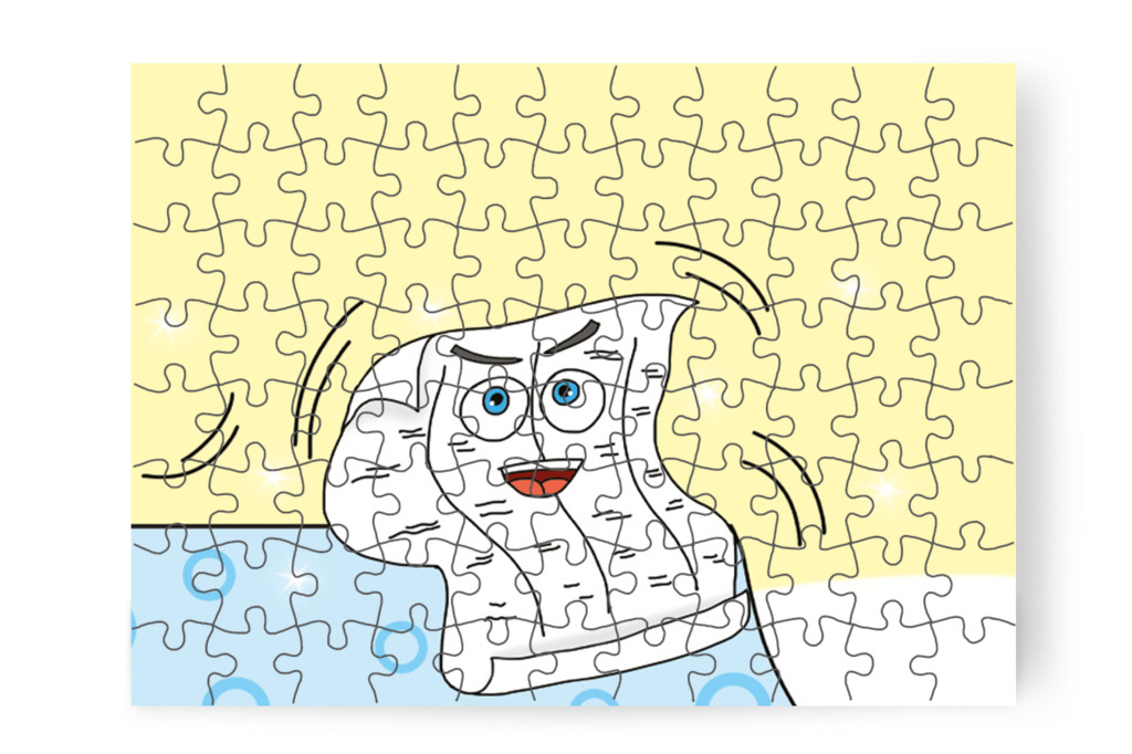A varázslatos étlap megszólal – Natali és az óvoda étlapja puzzle, 88 darab [TC19-18-P88]