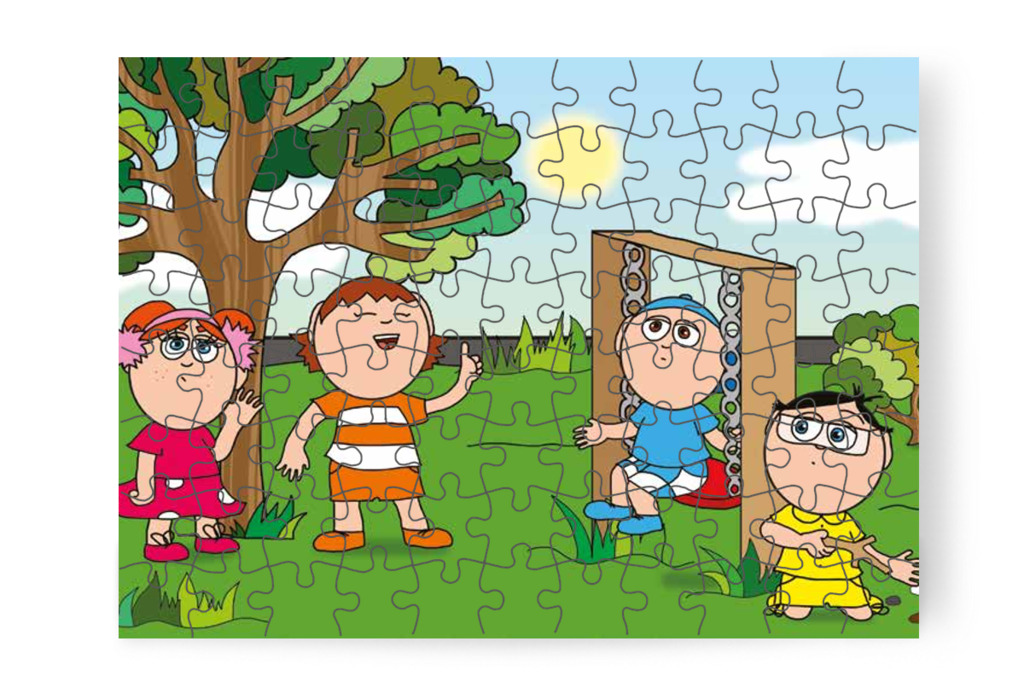Ádám továbbra sem érti Klárát – Klára és a hangos autó puzzle, 88 darab [TC22-15-P88]