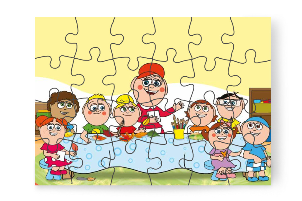 Előkészítik a levéllenyomatokat – Patrik és a kiütések puzzle, 24 darab [TC23-03-P24]