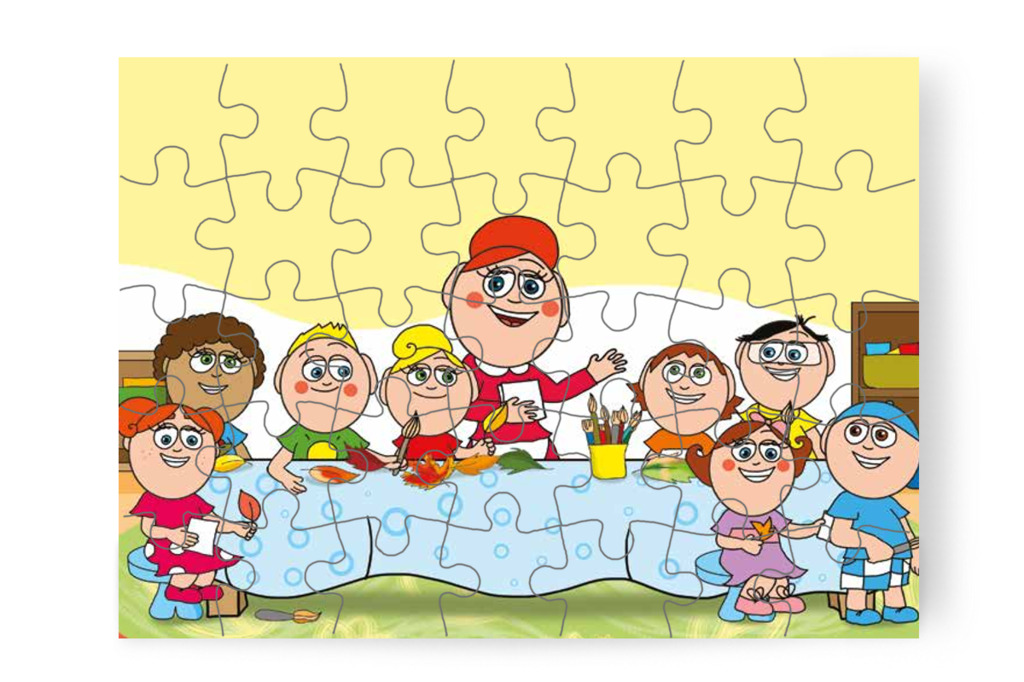 Előkészítik a levéllenyomatokat – Patrik és a kiütések puzzle, 35 darab [TC23-03-P35]