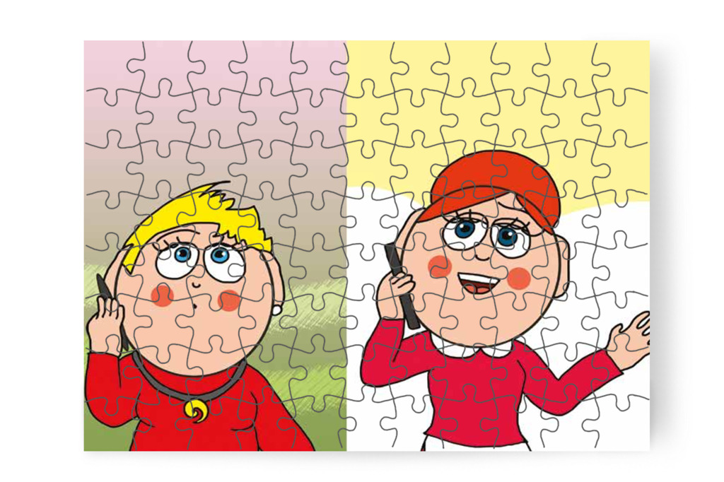 Óvónéni felhívja Patrik anyukáját – Patrik és a kiütések puzzle, 88 darab [TC23-12-P88]