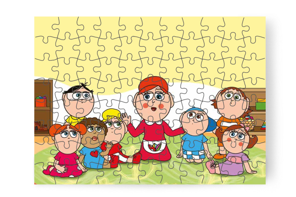 A gyerekek megtudják, miért marad otthon Patrik – Patrik és a kiütések puzzle, 88 darab [TC23-13-P88]