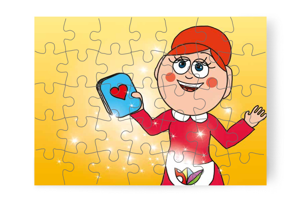 Előkerül a Hiányzol füzet – Patrik és a kiütések puzzle, 35 darab [TC23-16-P35]
