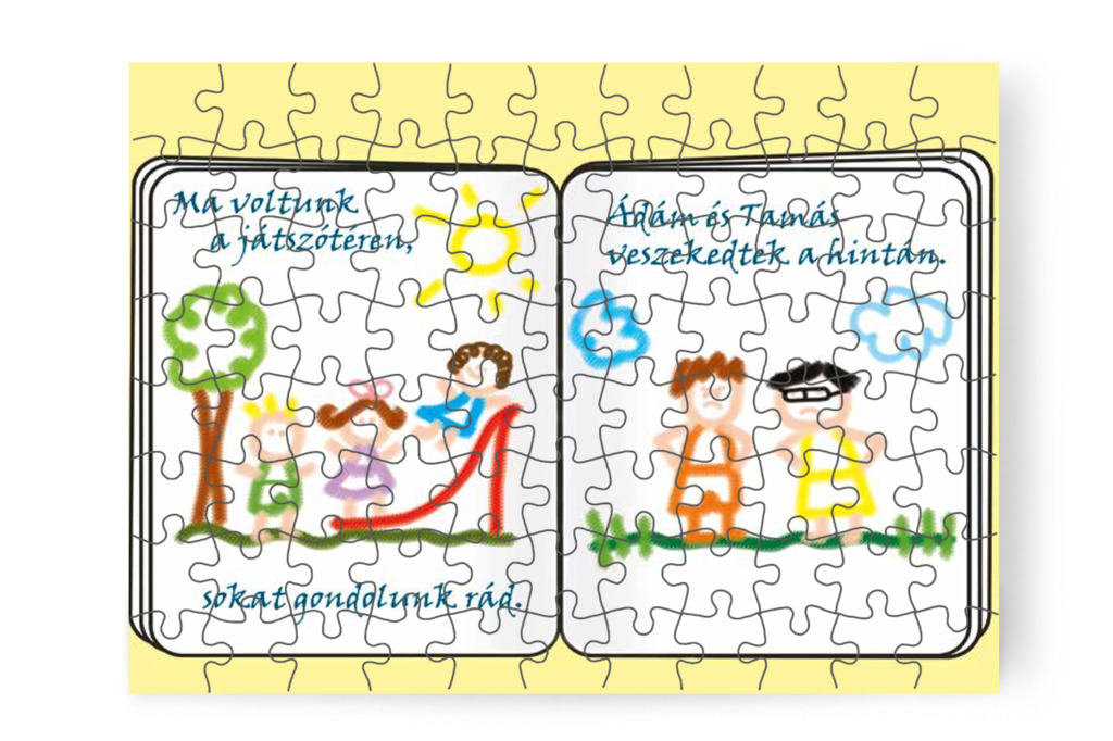 Patrikot is belerajzolják a füzetbe – Patrik és a kiütések puzzle, 88 darab [TC23-18-P88]