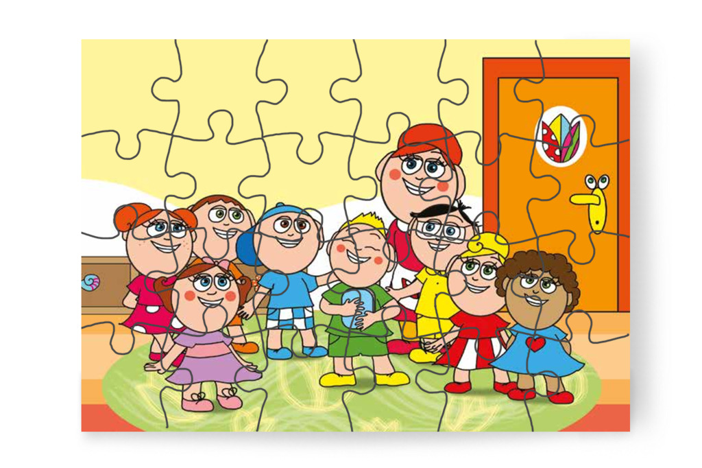 Patrik visszatér a Tulipán Csoportba – Patrik és a kiütések puzzle, 24 darab [TC23-23-P24]
