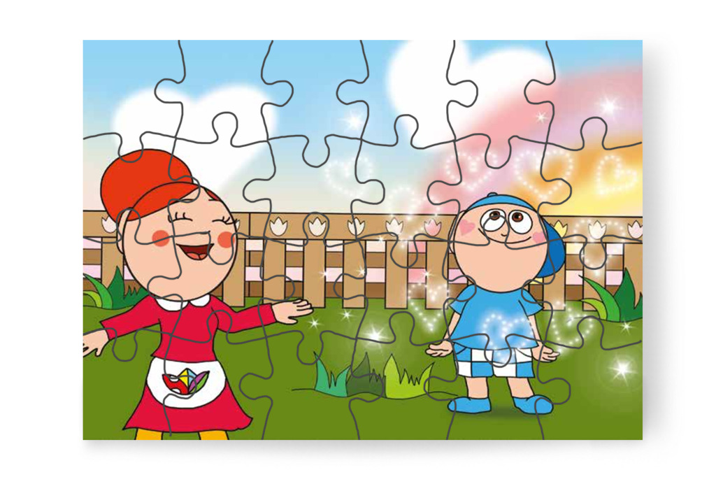 Márky hirtelen megnyugszik – Márky szerelmes puzzle, 24 darab [TC24-12-P24]