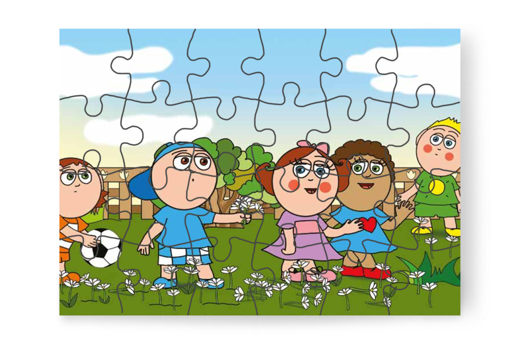Natali nem fogadja el a virágokat – Márky szerelmes puzzle, 24 darab [TC24-19-P24]