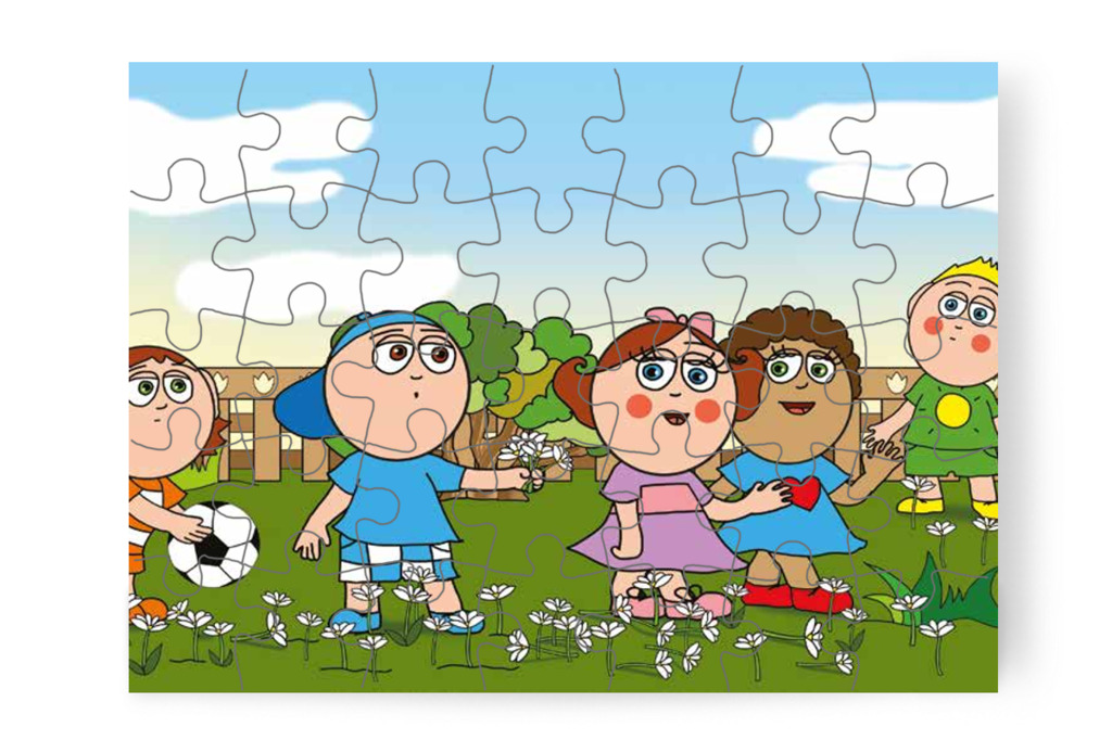 Natali nem fogadja el a virágokat – Márky szerelmes puzzle, 35 darab [TC24-19-P35]