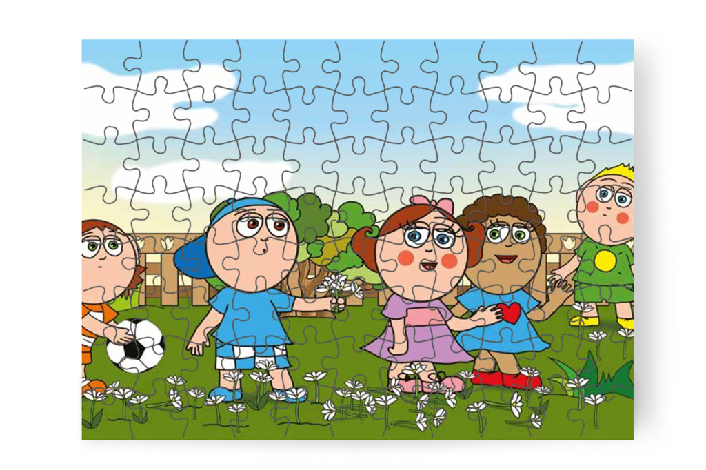 Natali nem fogadja el a virágokat – Márky szerelmes puzzle, 88 darab [TC24-19-P88]