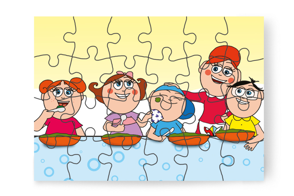 Márky és Natali kibékülnek – Márky szerelmes puzzle, 24 darab [TC24-22-P24]