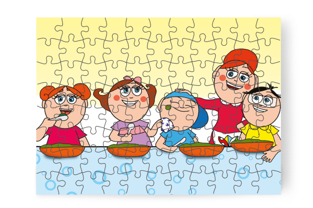 Márky és Natali kibékülnek – Márky szerelmes puzzle, 88 darab [TC24-22-P88]