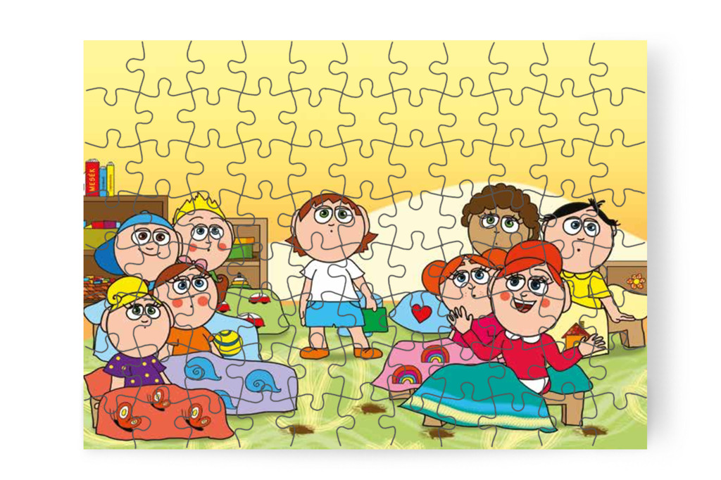 Óvónéni visszaveszi a szerepét – Szerepcsere puzzle, 88 darab [TC29-23-P88]